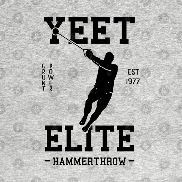 Yeet Elite Hammer Throw Athlete Track N Field Athletics by atomguy